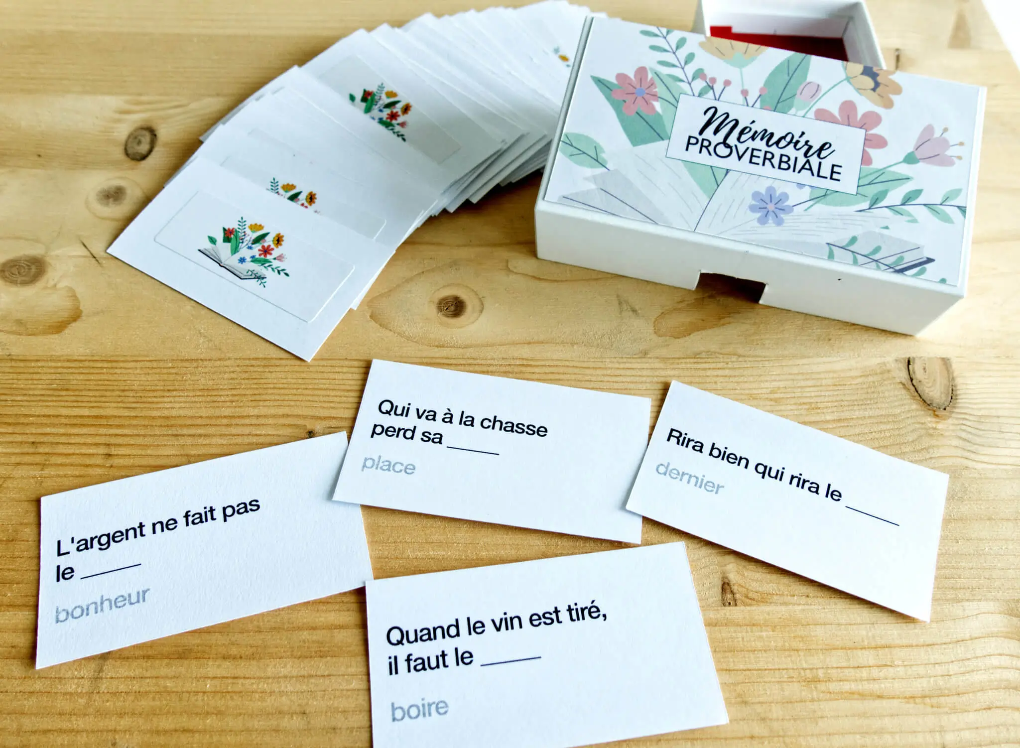 Le petit jeu «Mémoire proverbiale» image